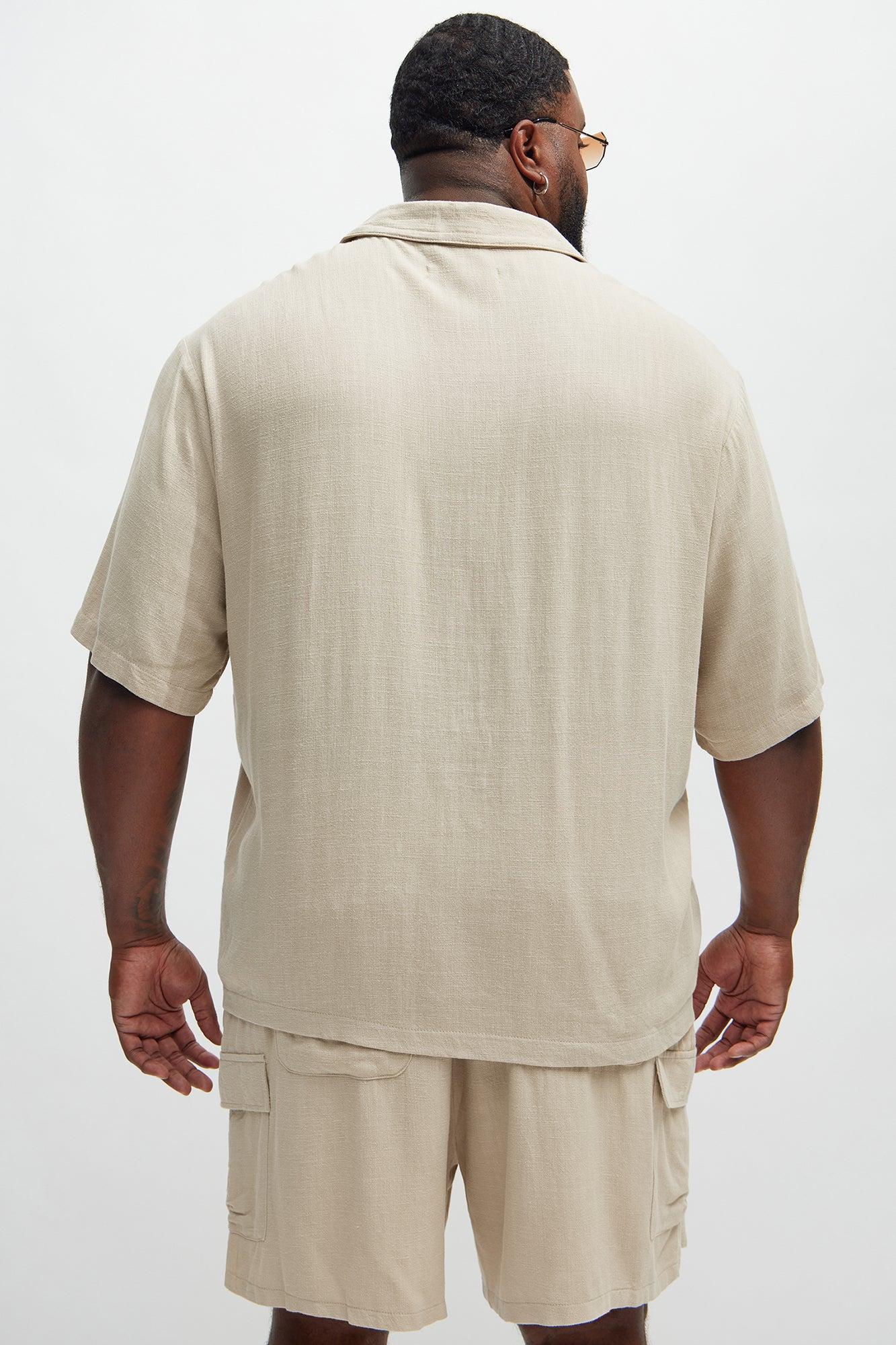 Ashford Linen Shirt - Tan Product Image