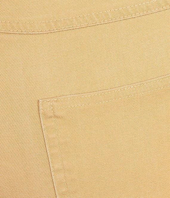 Ruby Rd. Plus Size Tencel™ Lyocell Frayed Hem Pull-On Ankle Pants Product Image