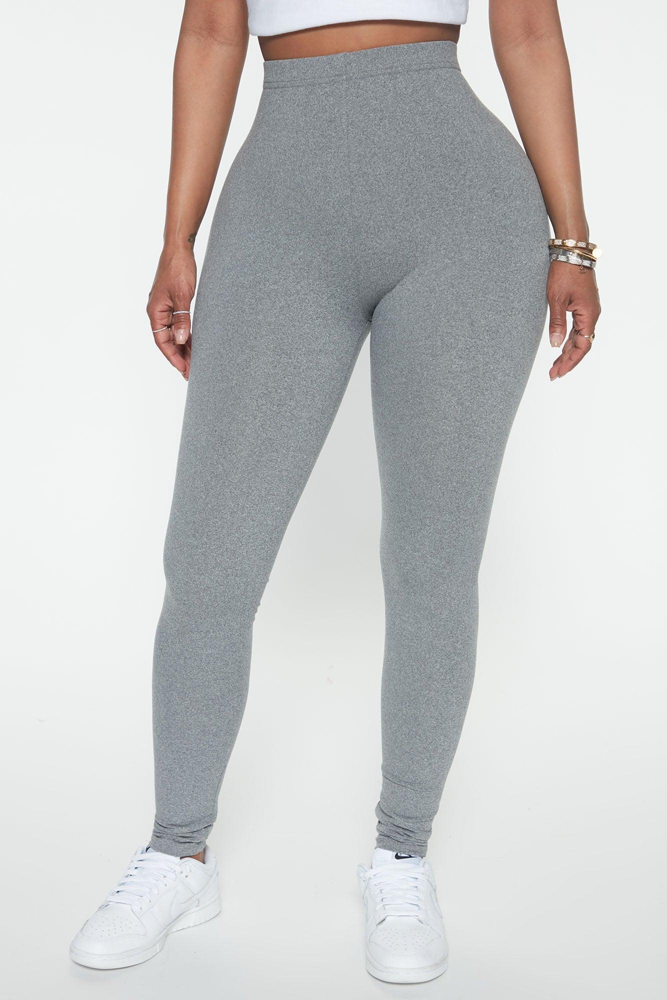 Almost Every Day Leggings - Heather Grey Product Image