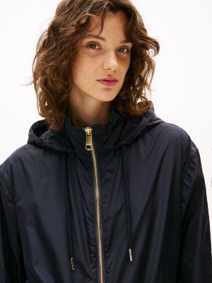 Water-Repellent Hooded Windbreaker Product Image