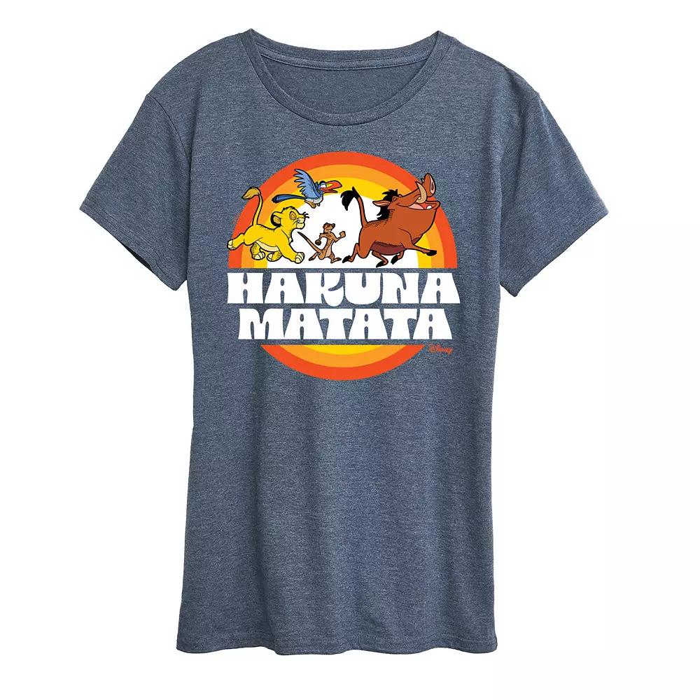 Disney's Lion King Women's Hakuna Matata Graphic Tee,  Product Image