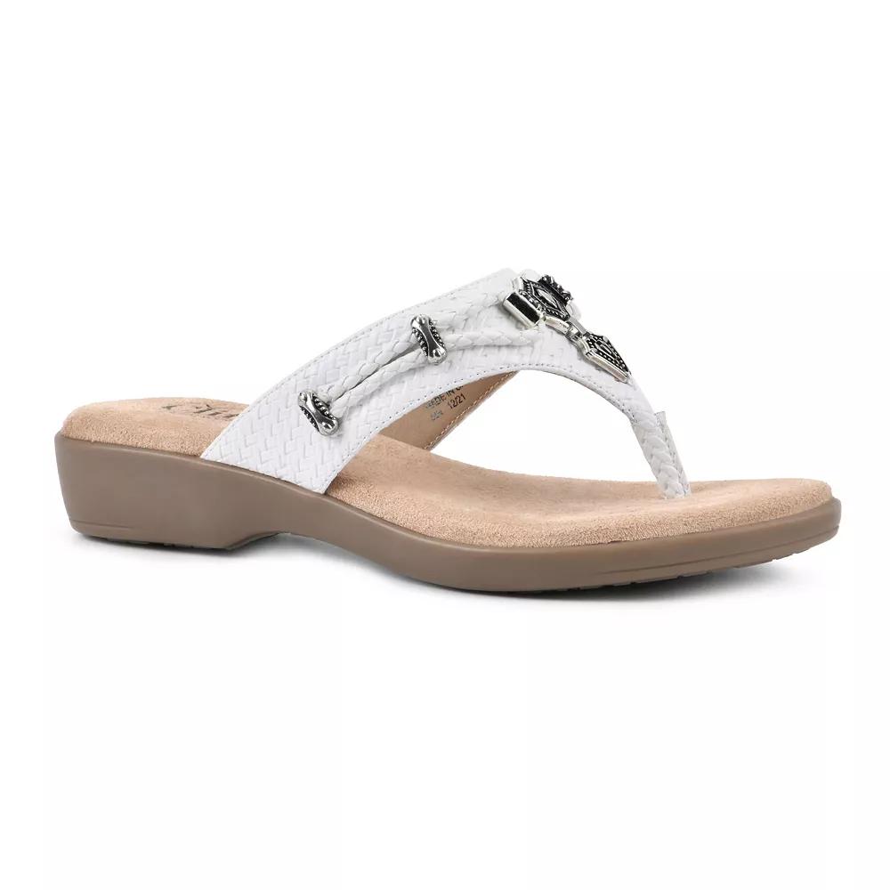 Cliffs by White Mountain Bailee Women's Thong Sandals, Size: 11 Product Image
