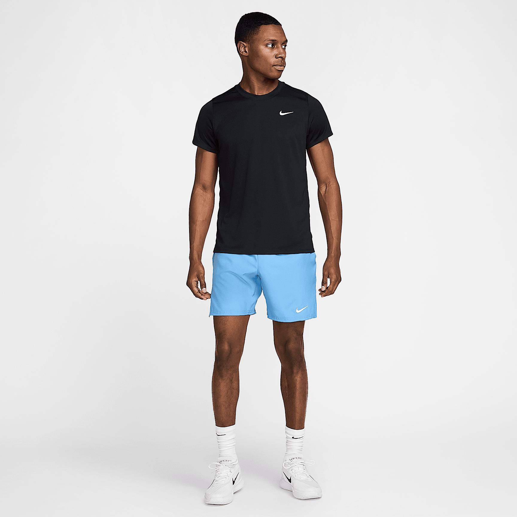 Nike Mens Court Victory Dri-FIT Tennis Top | FZ6921-010 Product Image