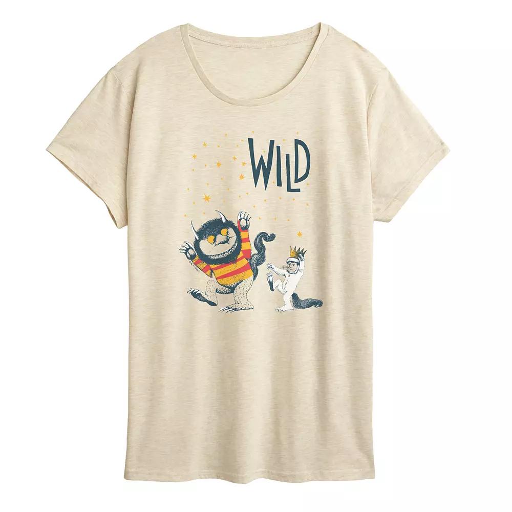 Women's Where The Wild Things Are Wild One Graphic Tee,  Product Image