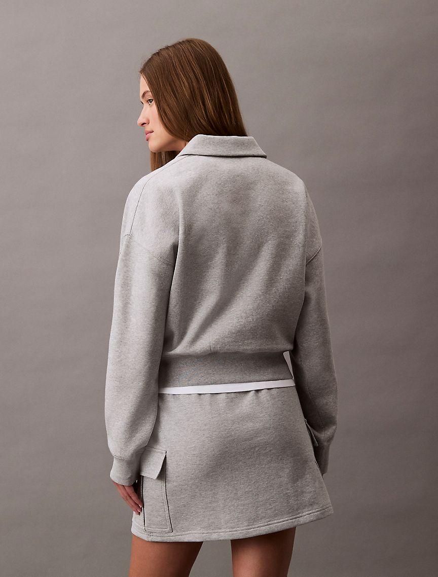 Archive Logo Fleece Quarter Zip Sweatshirt Product Image