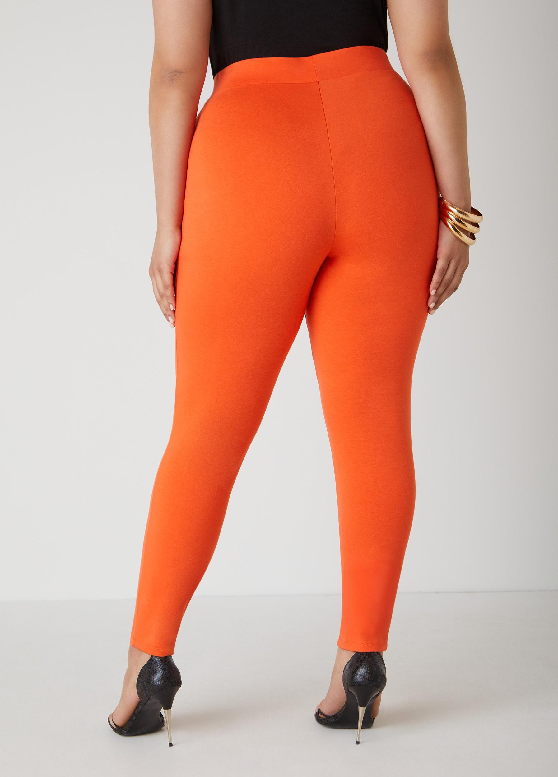Pull On High Waist Ponte Leggings Product Image