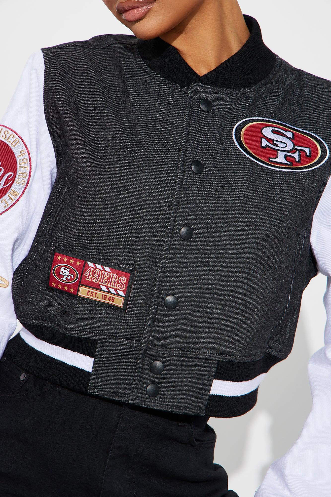Niners Home Game Jacket - Black Wash Product Image