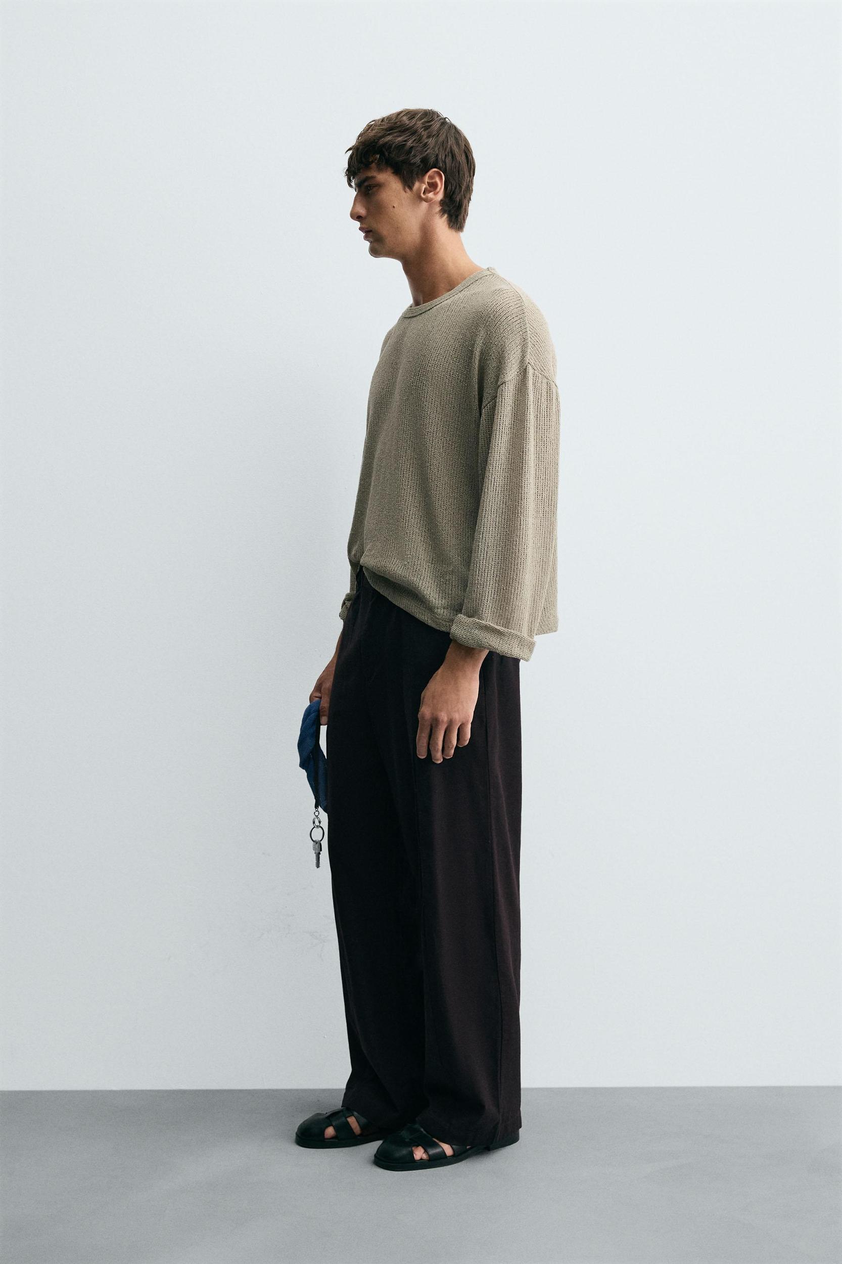 OPENWORK TEXTURED T-SHIRT Product Image