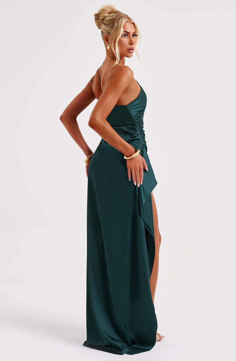 Ariel Maxi Dress - Emerald Product Image
