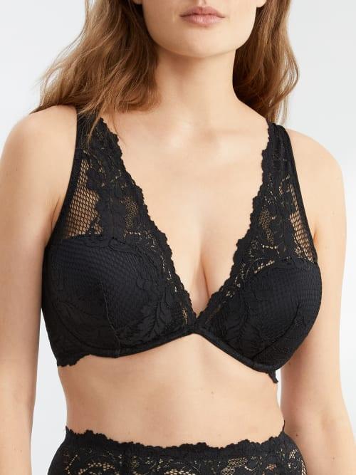 Lace Allure Plunge Bra Product Image