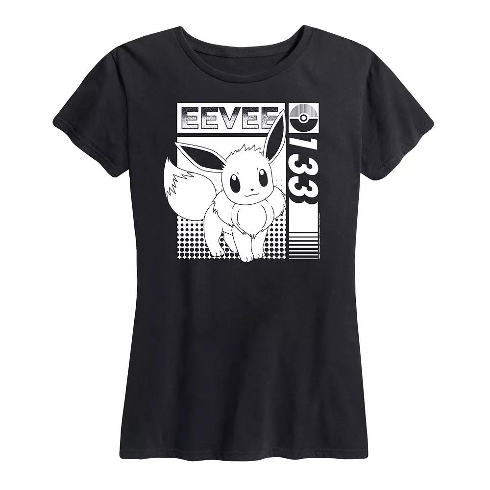 Women's Pokemon Eevee 133 Graphic Tee,  Product Image