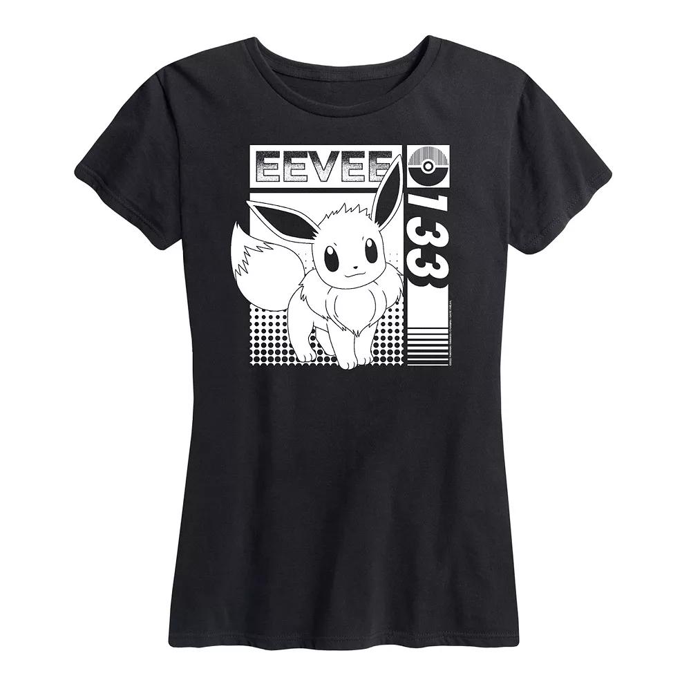 Women's Pokemon Eevee 133 Graphic Tee,  Product Image
