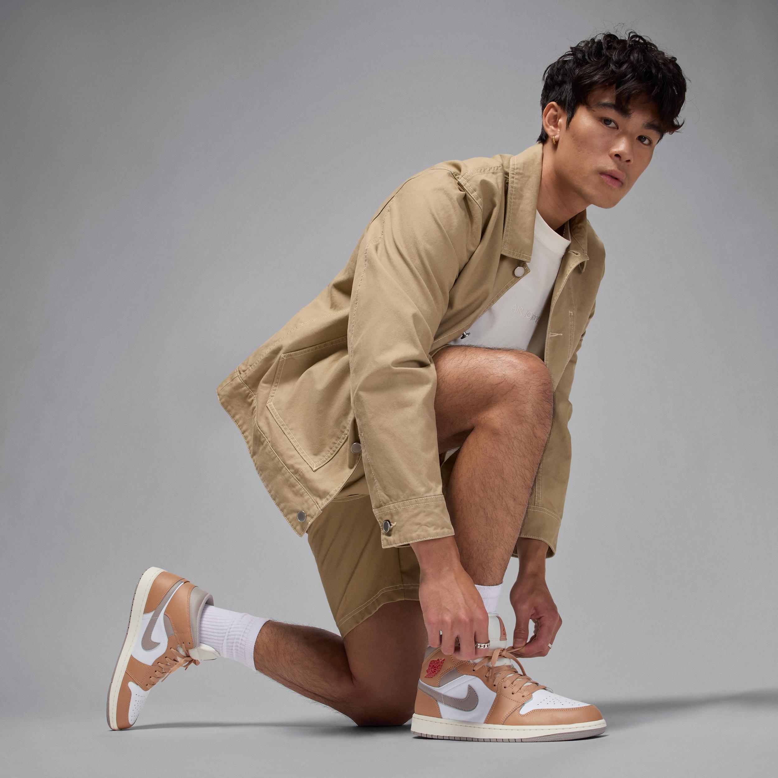 Mens Air Jordan 1 Mid Shoes | DQ8426-200 Product Image