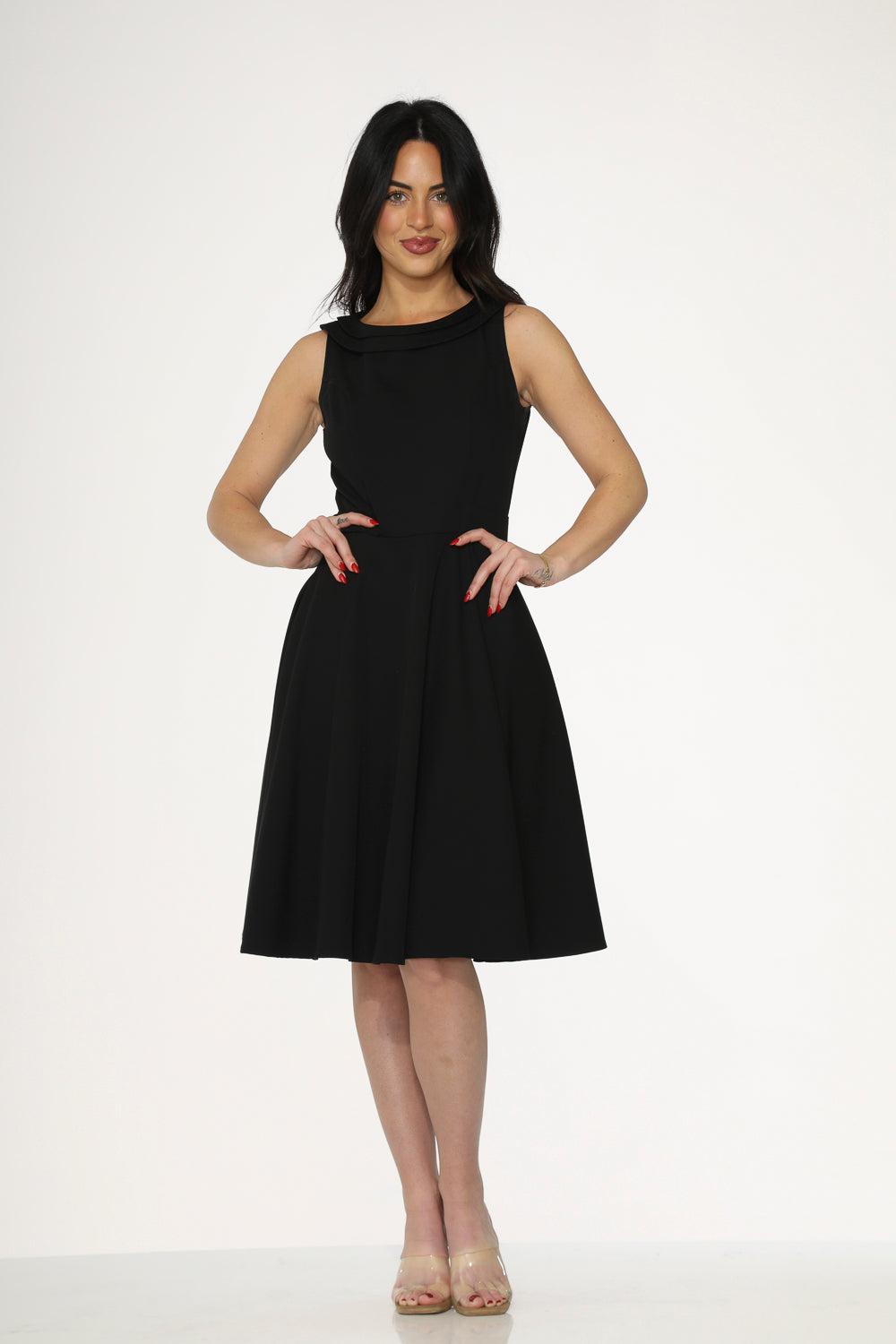 Black Swing Dress Product Image