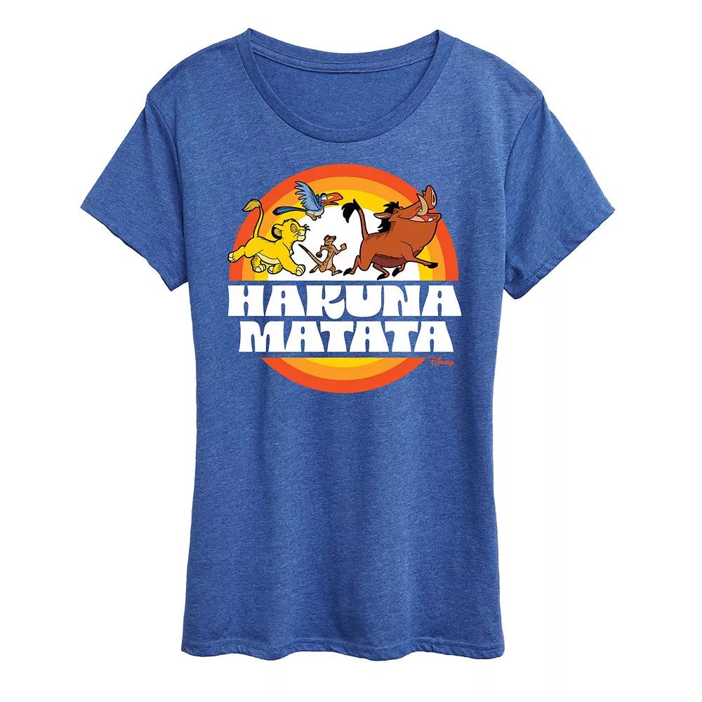 Disney's Lion King Women's Hakuna Matata Graphic Tee,  Product Image
