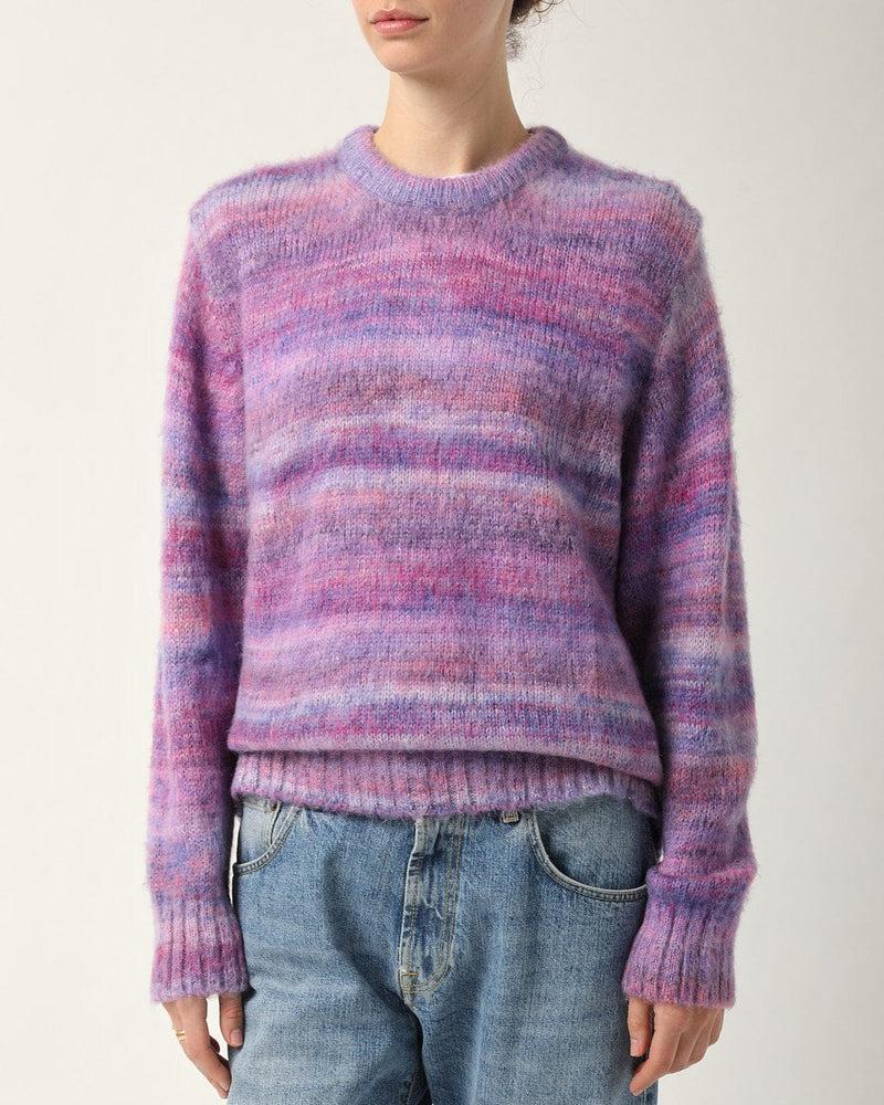 Space Dye Mohair Crewneck - Natural Product Image