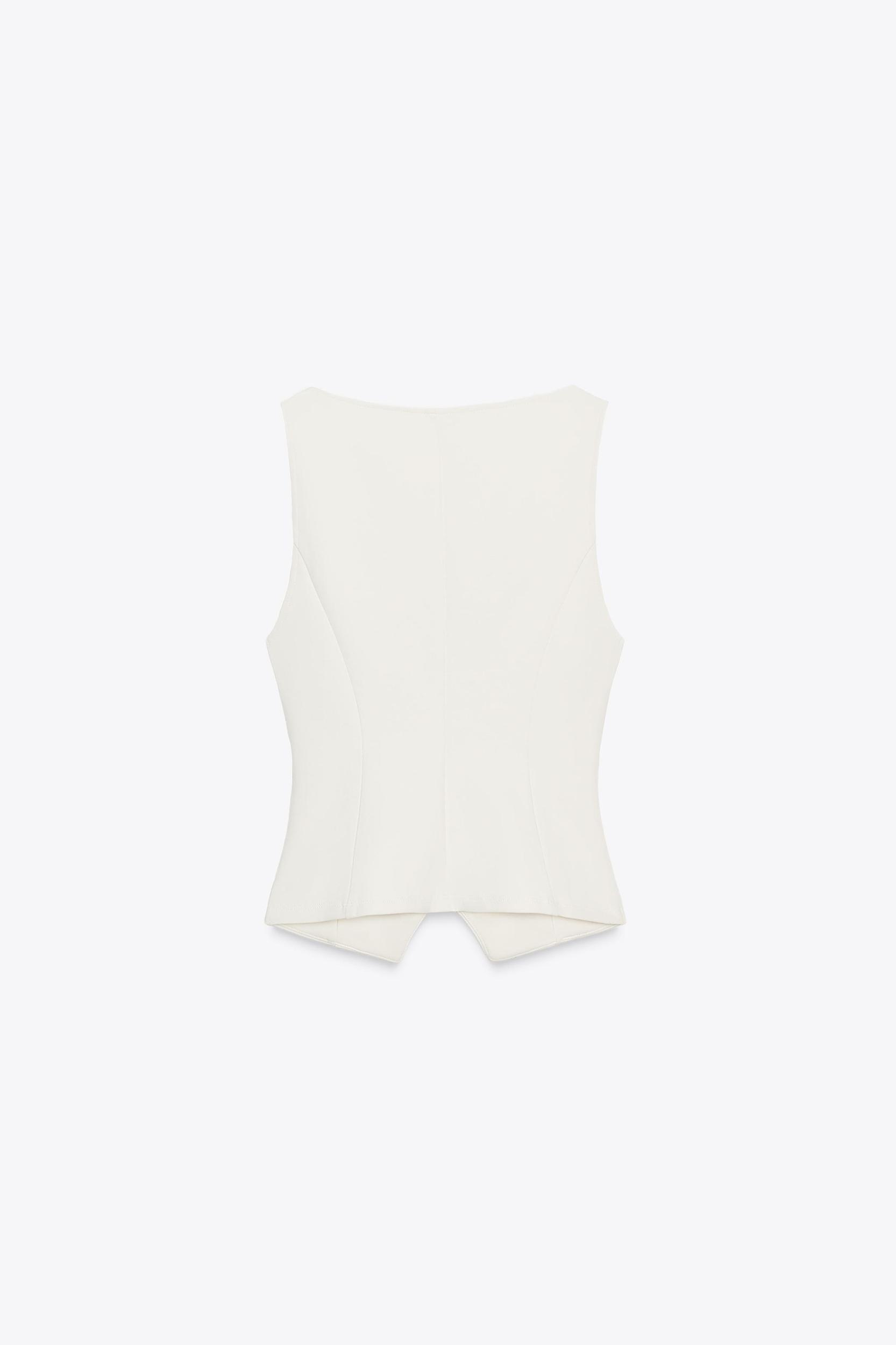 V-NECK INTERLOCK TOP Product Image