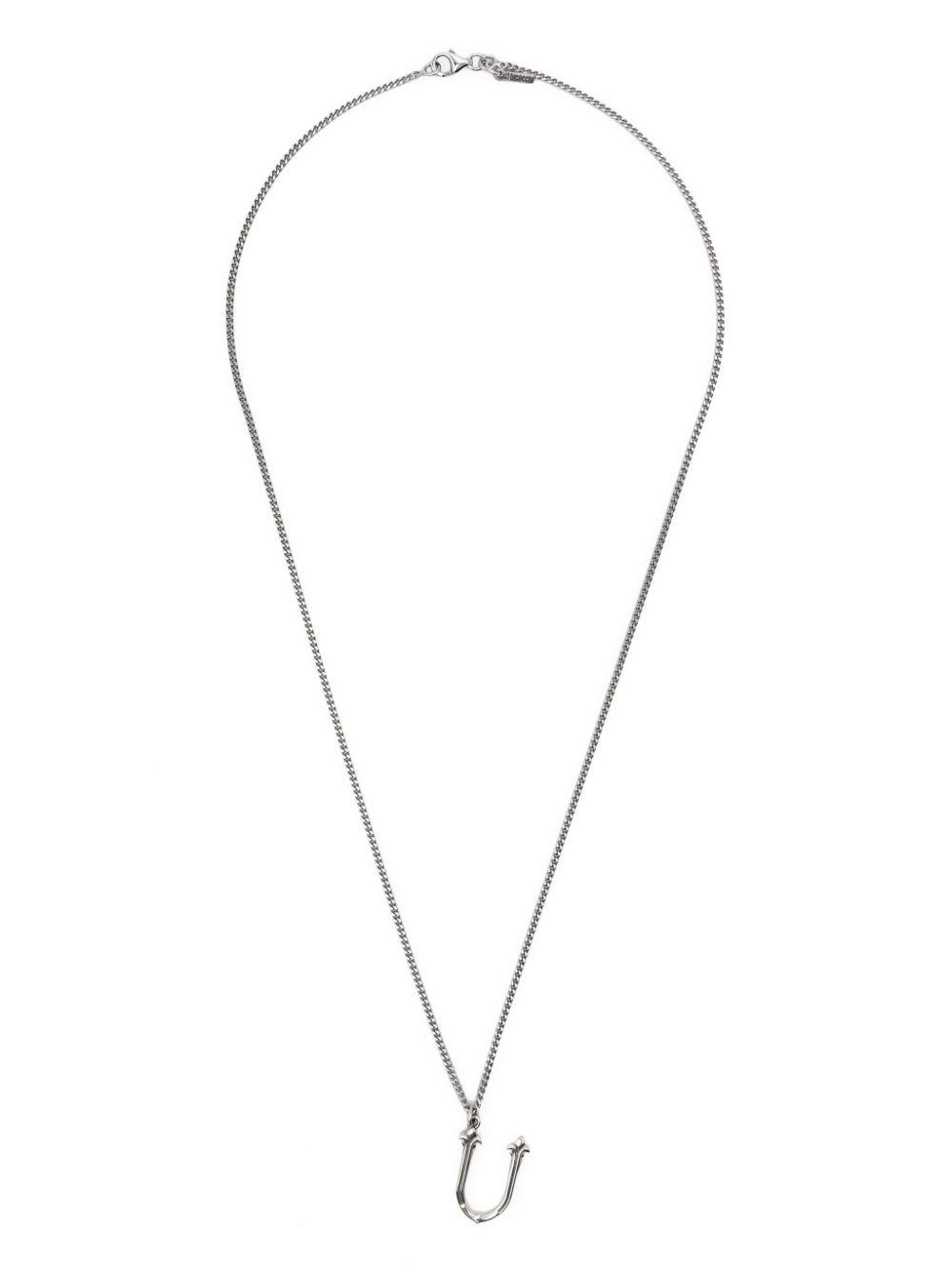 Alphabet pendant necklace Product Image