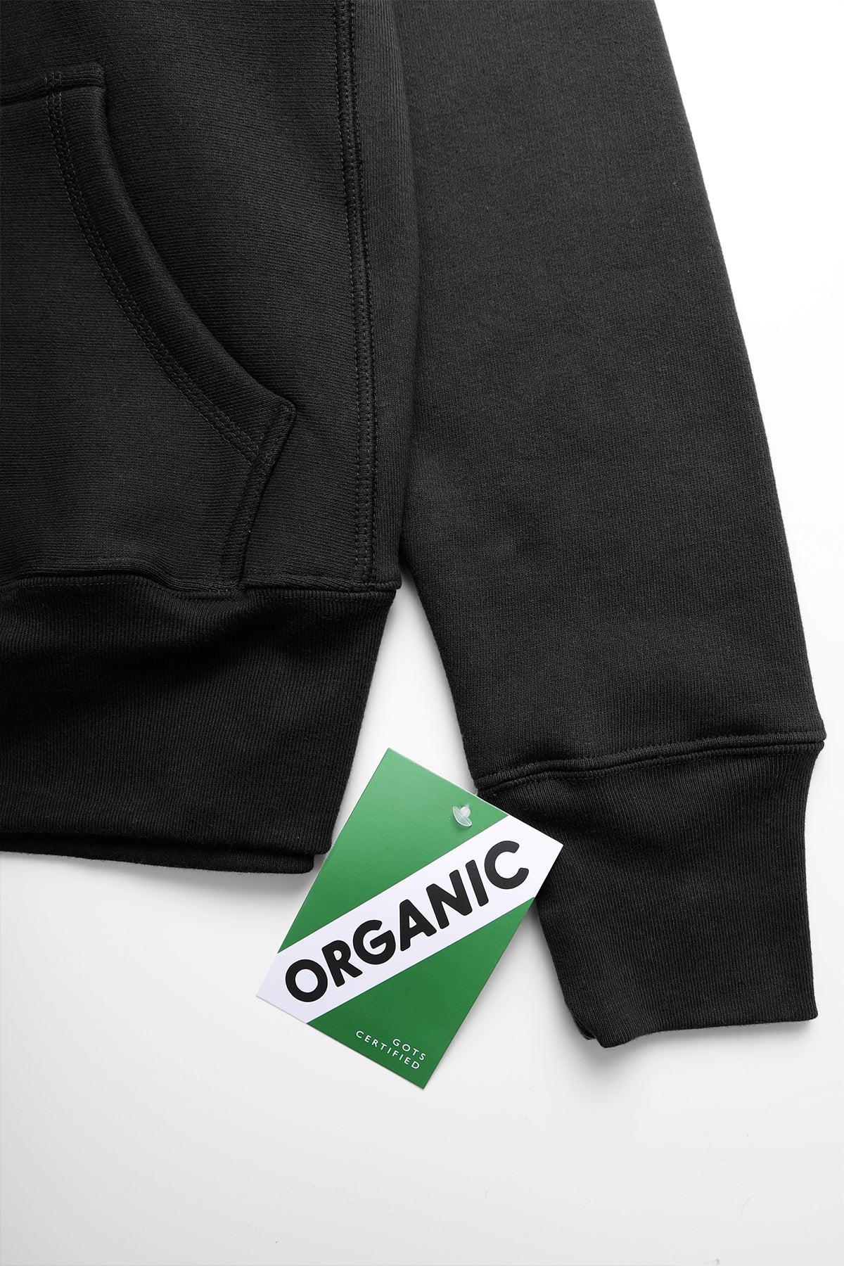 12oz Service Embroidered Hoodie - Black Product Image