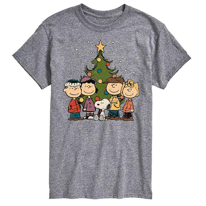 Men's Peanuts Christmas Group Tee,  Product Image