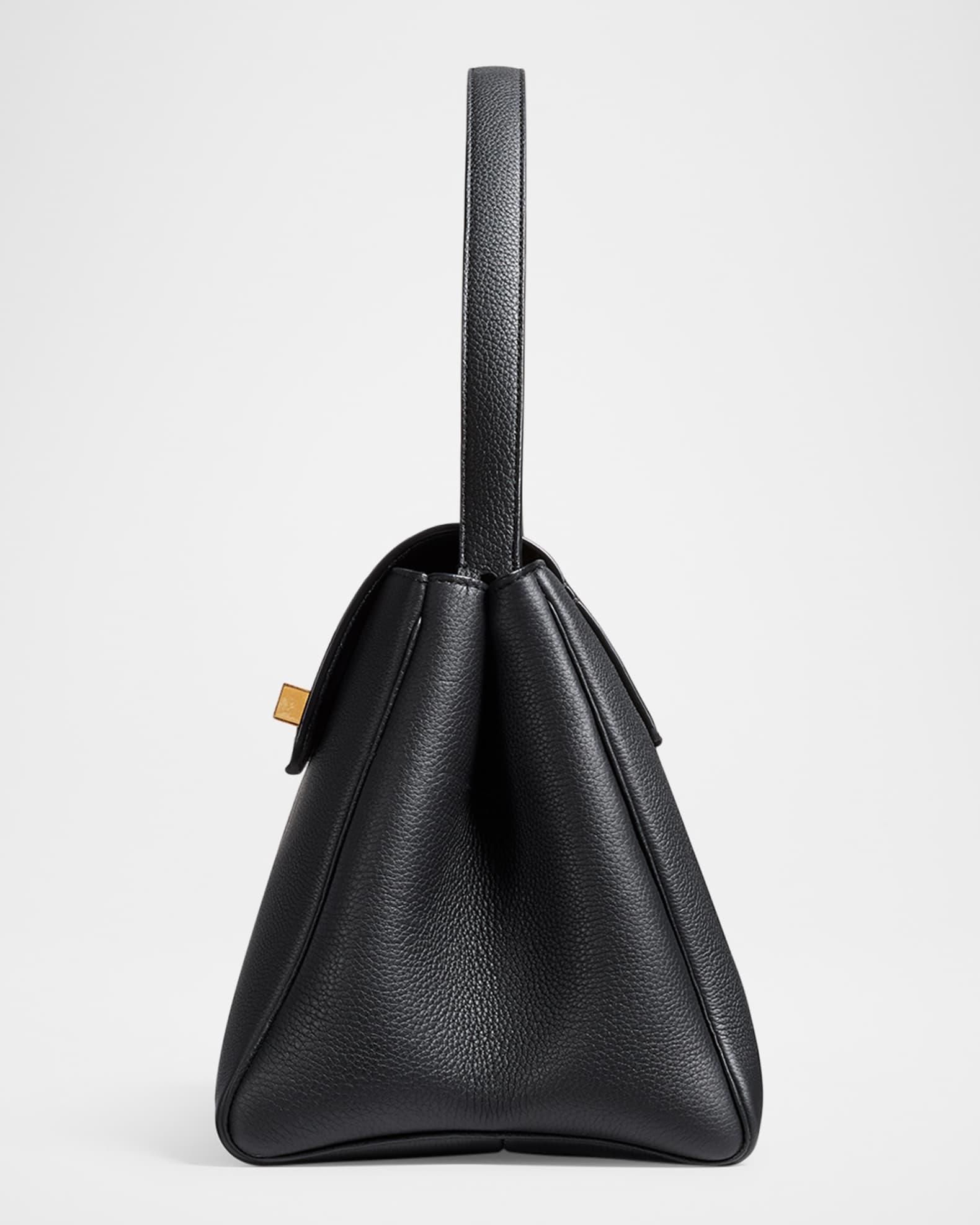 Audrey Flap Calf Leather Top-Handle Bag Product Image