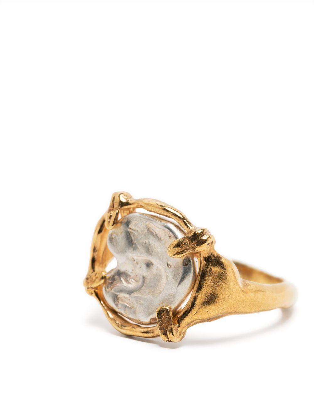 The Gilded Frame sterling silver ring Product Image