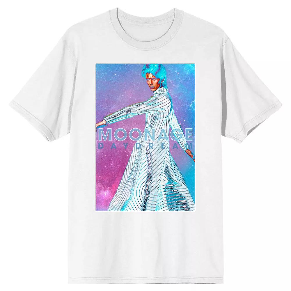 Men's David Bowie Colored Smoke Graphic Tee,  Product Image