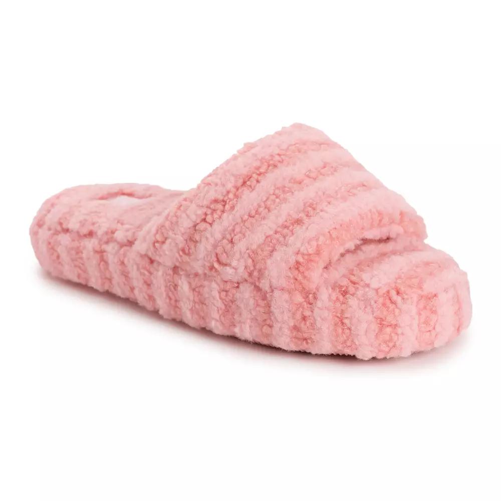 MUK LUKS Orla Daisy Women's Faux Fur Slippers,  Product Image