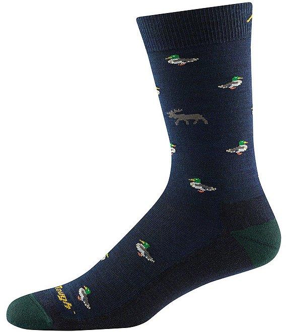 Darn Tough Lightweight Duck Duck Moose Wool Blend Oxford Lifestyle Crew Socks Product Image