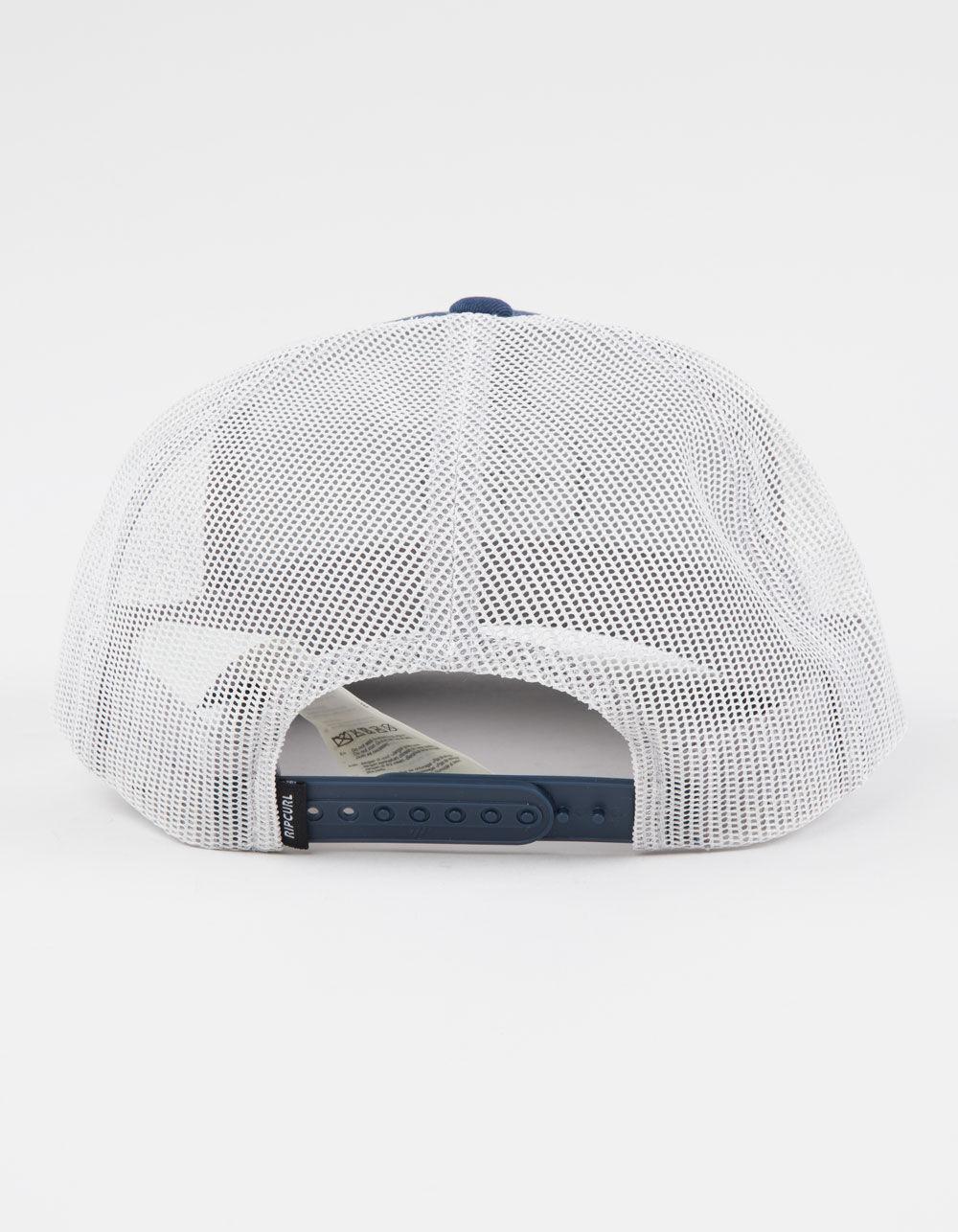 RIP CURL Routine Curve Trucker Hat - BLUE Product Image