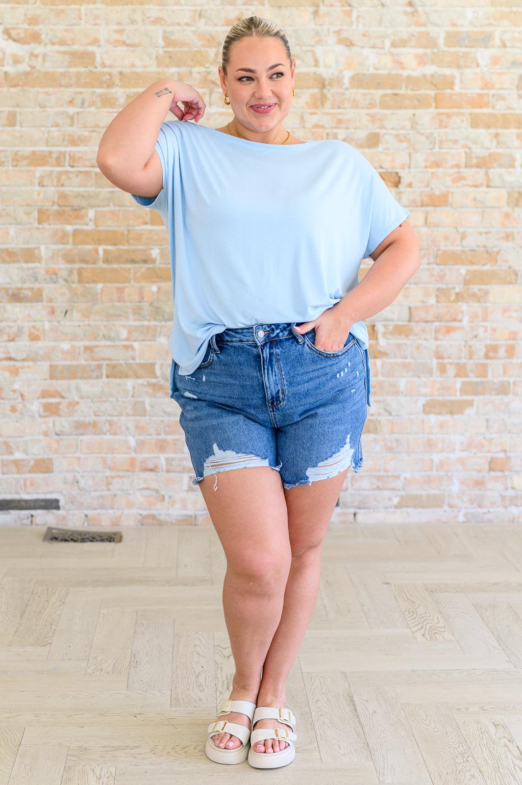 I'll Fly Away Round Neck Relaxed Top (Online Exclusive) Product Image