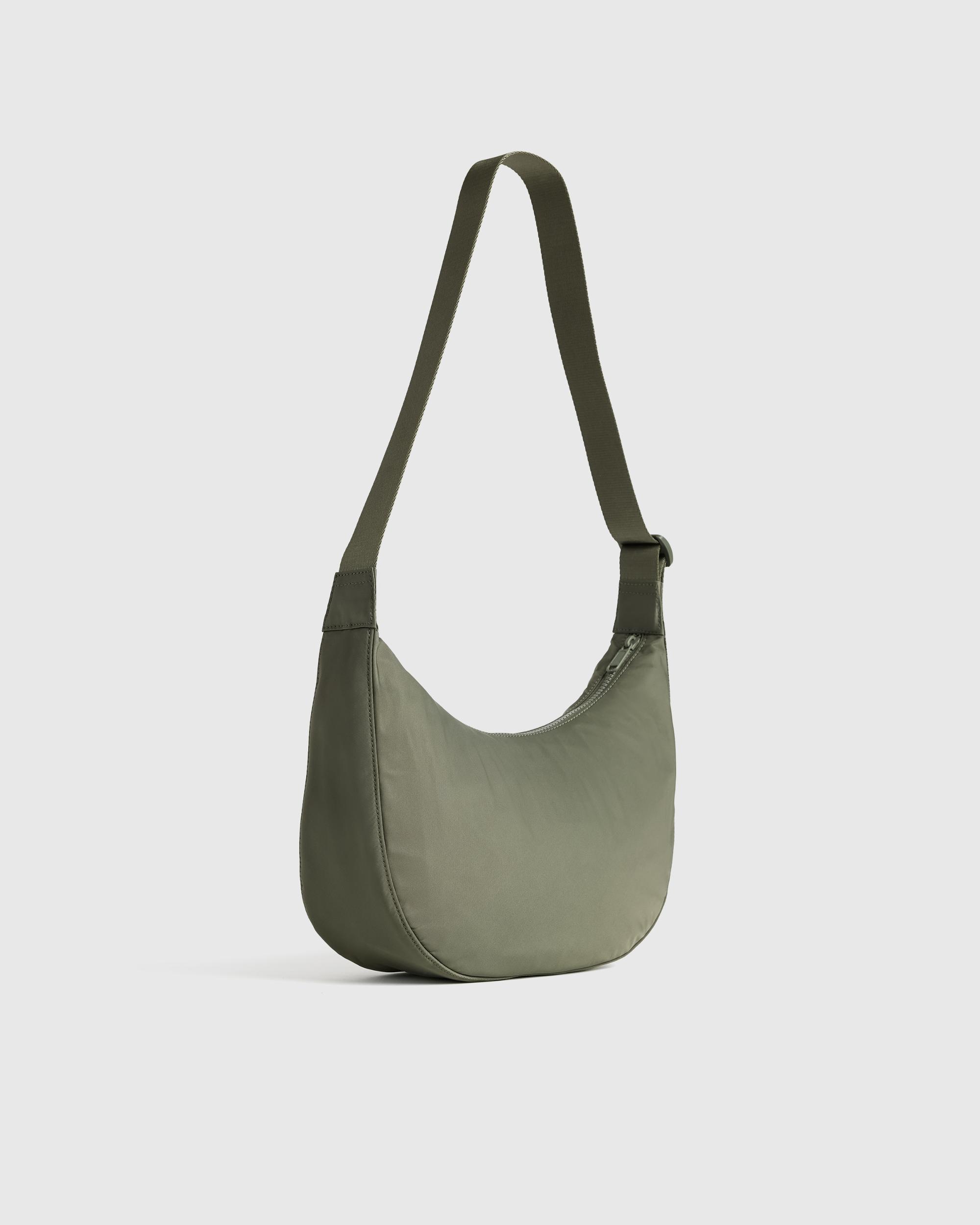 Quince | Women's Revive Nylon Crescent Shoulder Bag Product Image