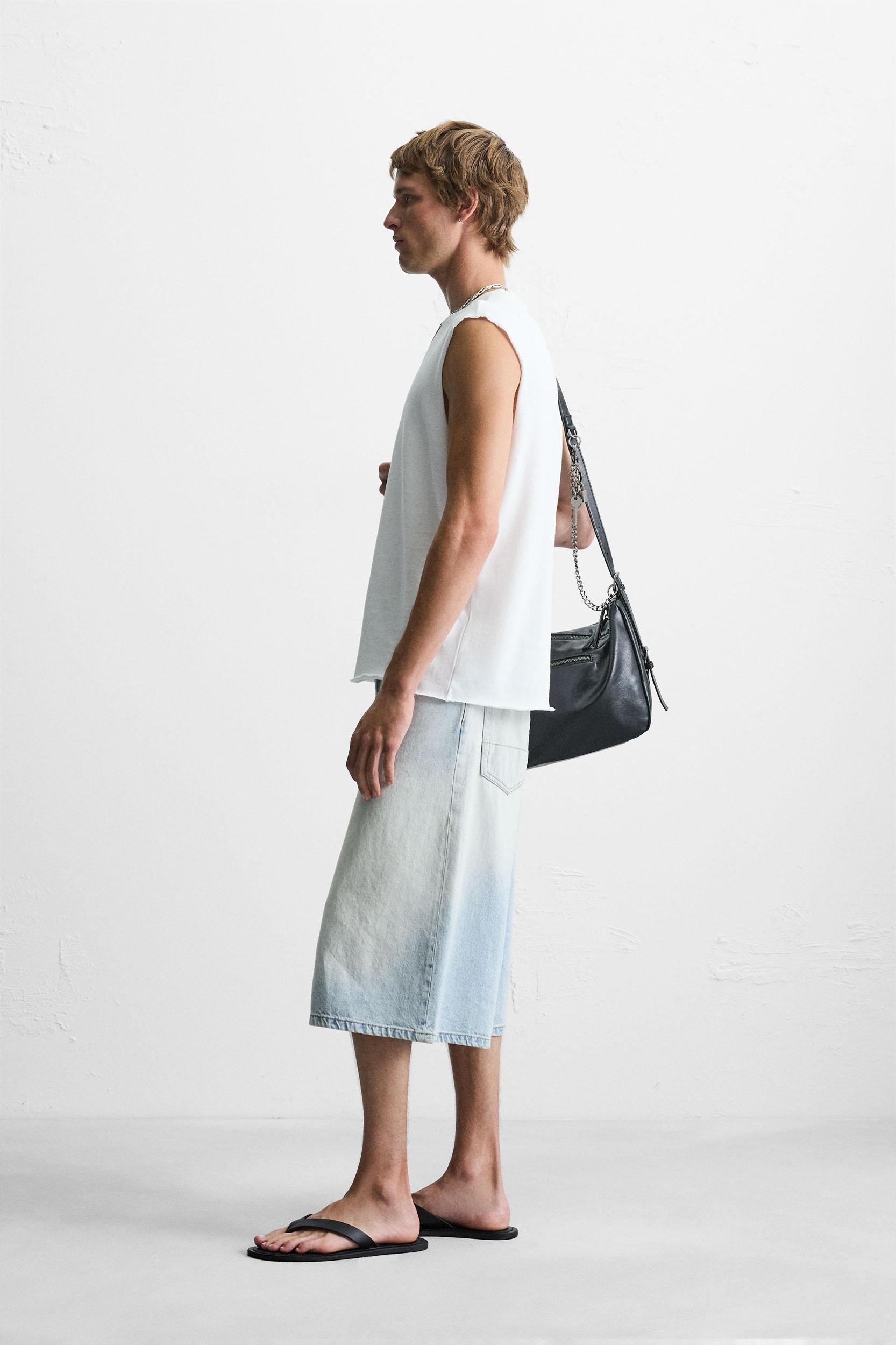 IRREGULAR KNIT TANK TOP Product Image