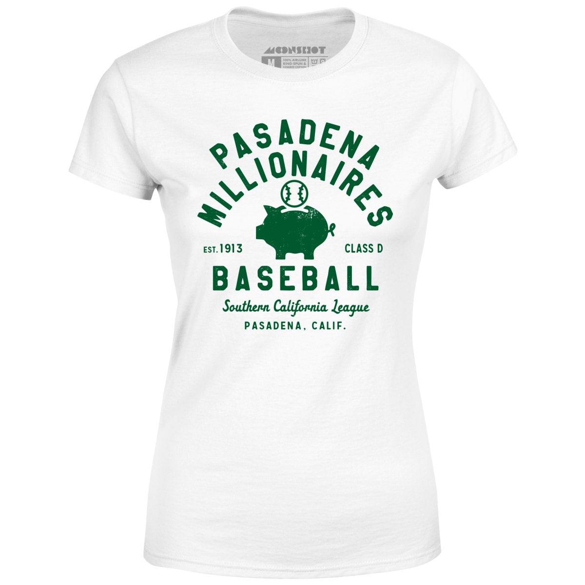 Pasadena Millionaires - California - Vintage Defunct Baseball Teams - Women's T-Shirt Female Product Image