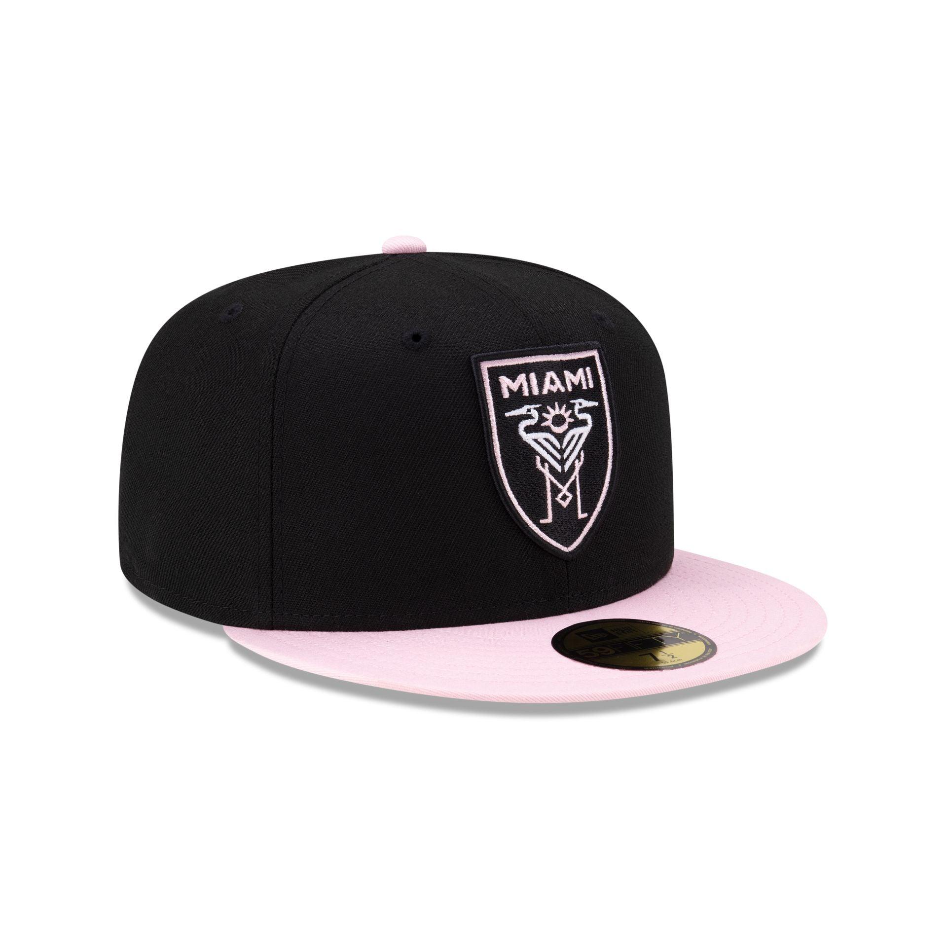Inter Miami Basic Crest 59FIFTY Fitted Hat Male Product Image
