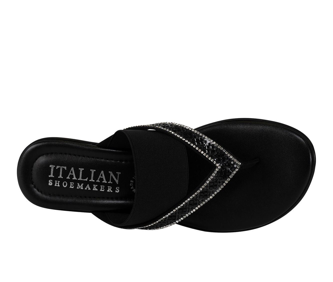 Women's Italian Shoemakers Deleiza Wedge Flip-Flops Product Image