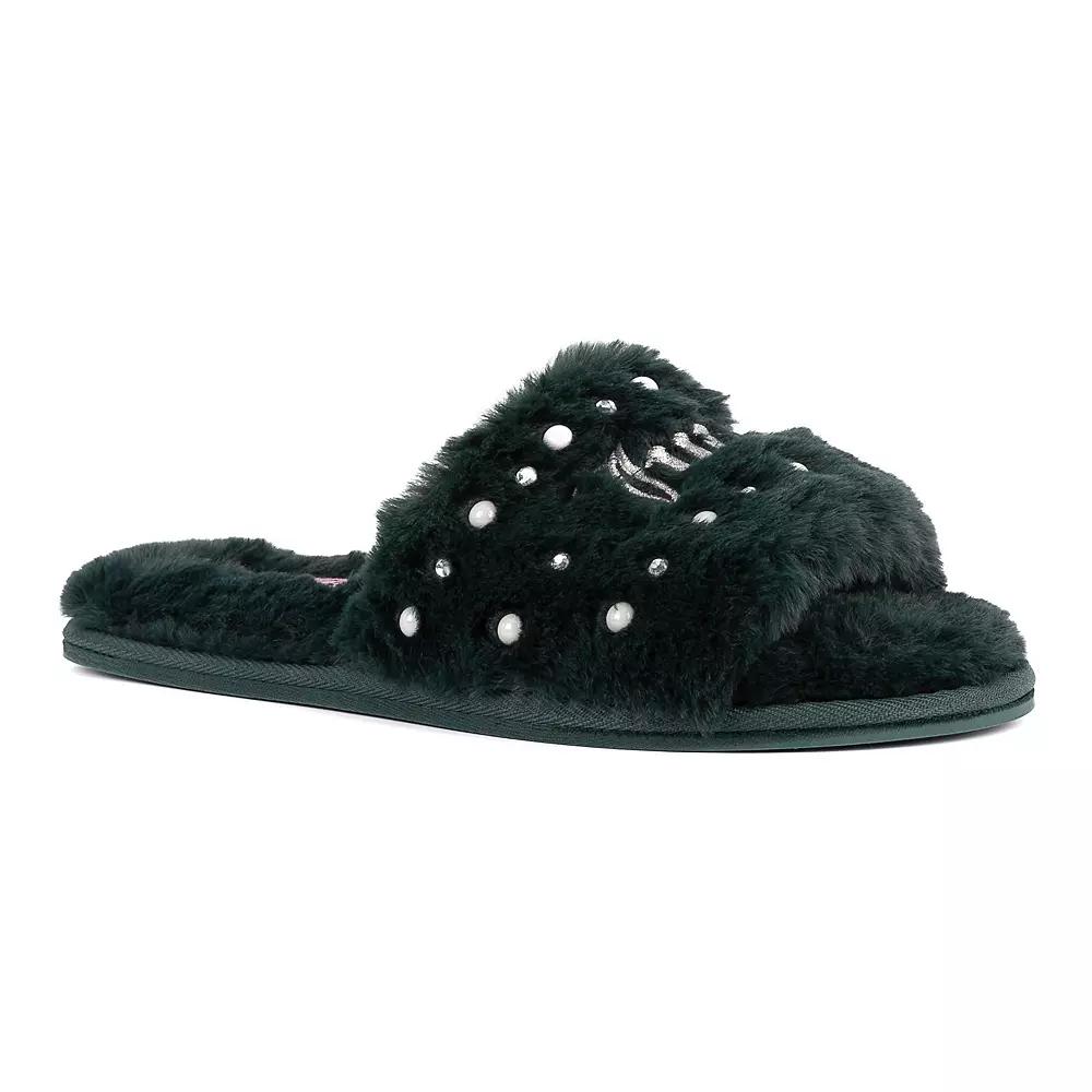 Juicy Couture Gyanna 2 Women's Open Toe Slippers, Size: 10, Green Green Product Image