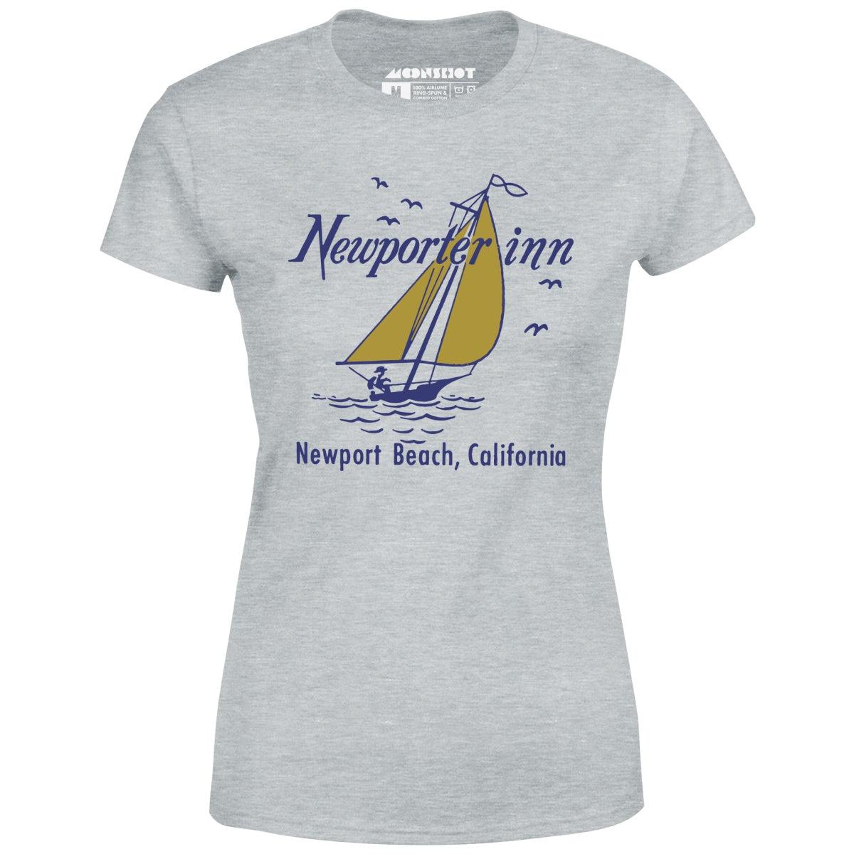 The Newporter Inn v2 - Newport Beach, CA - Vintage Hotel - Women's T-Shirt Female Product Image