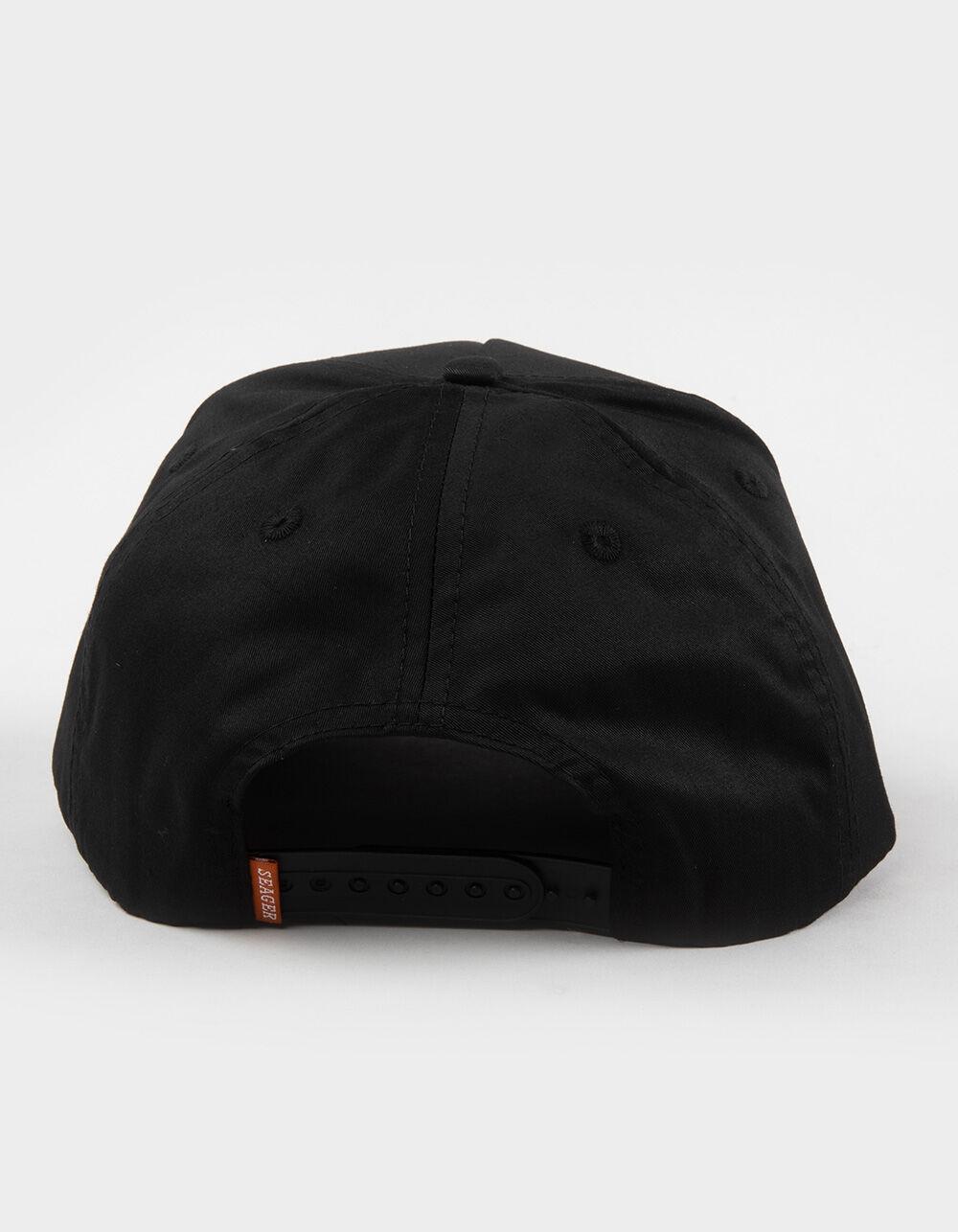 SEAGER Bradley Snapback Hat - BLACK Product Image