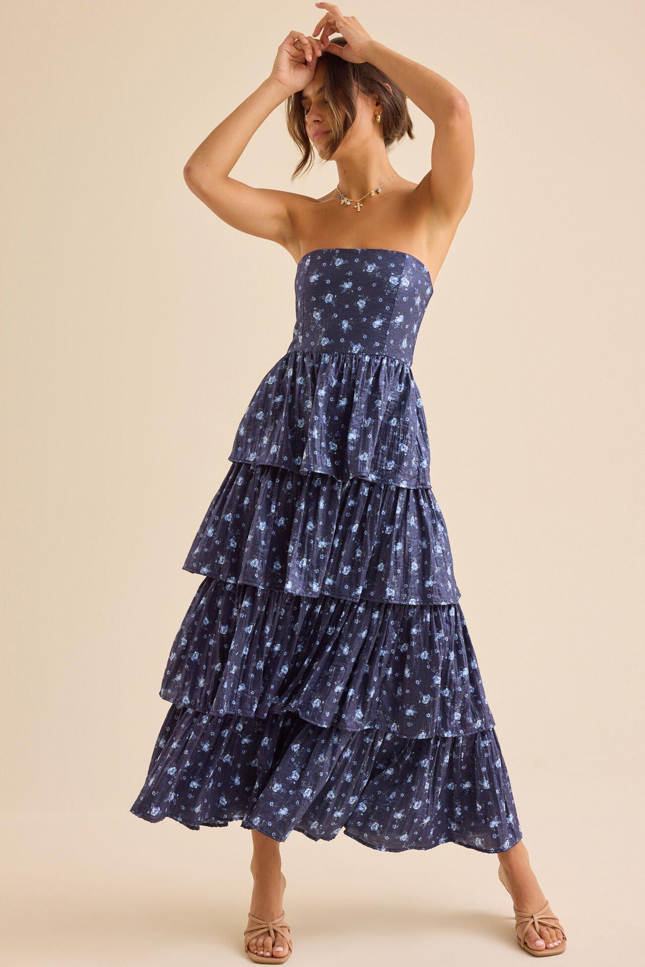 Finley Floral Maxi Dress Product Image