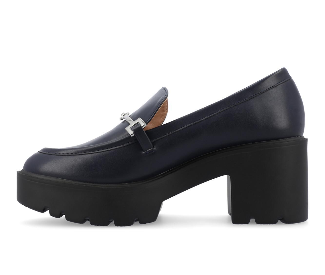 Women's Journee Collection Keeziah Chunky Heeled Loafers Product Image
