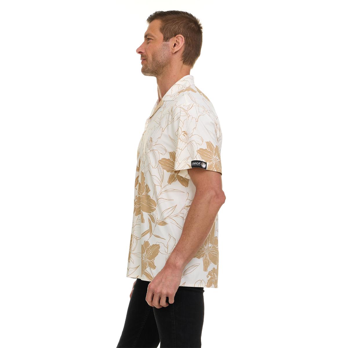 Canada Weather Gear Men's ICE Button-Up Camp Collar Shirt Product Image