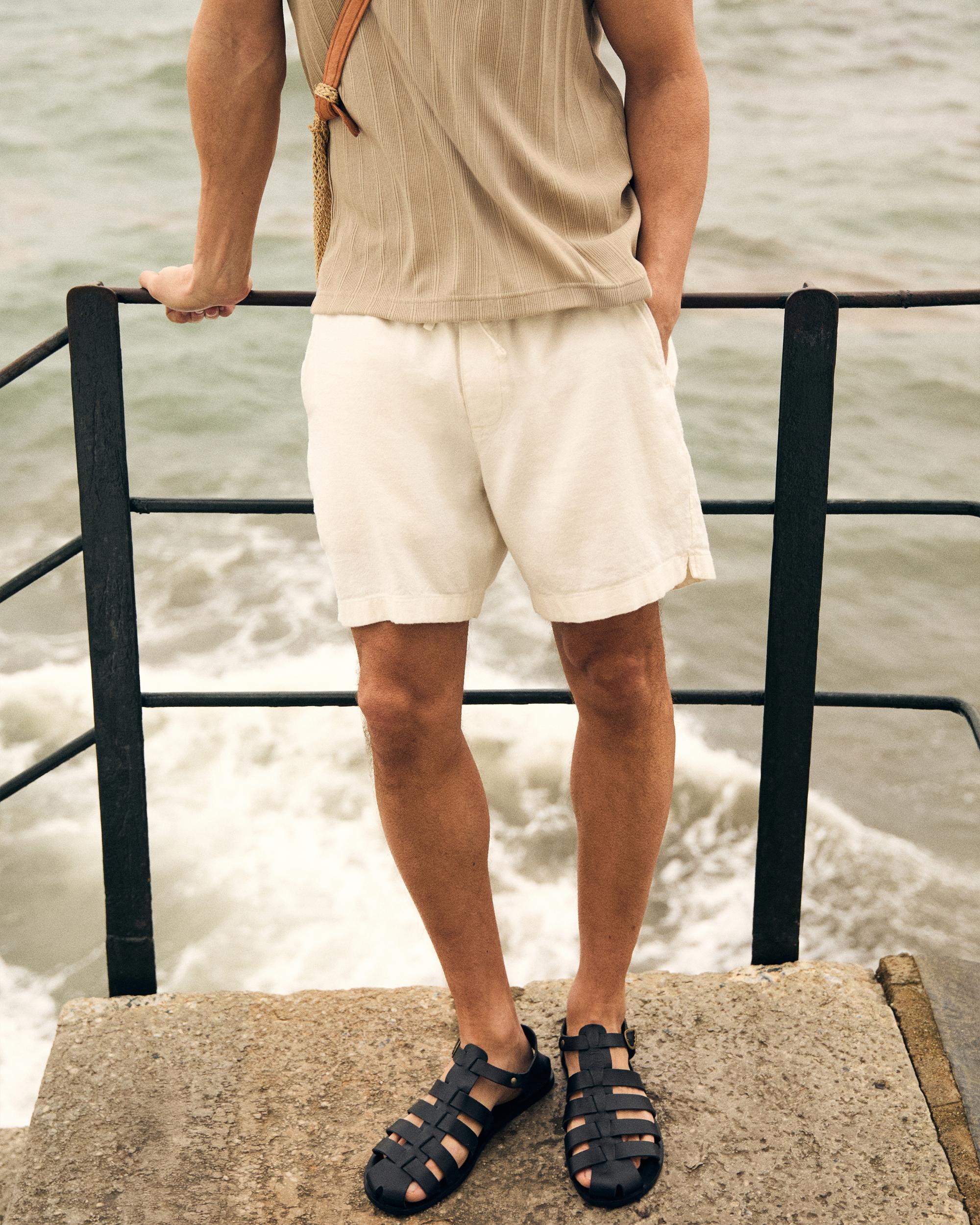 Textured Pull-On Short Product Image