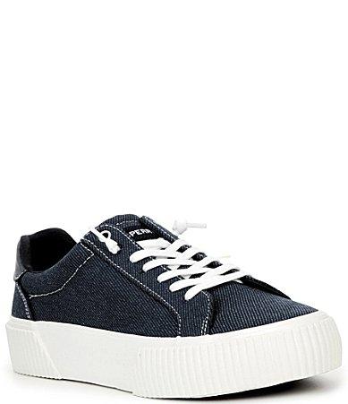 Sperry Womens Bermuda LTT Canvas Platform Sneakers Product Image