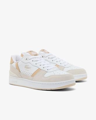 Women's T-Clip Set Leather Sneakers Product Image