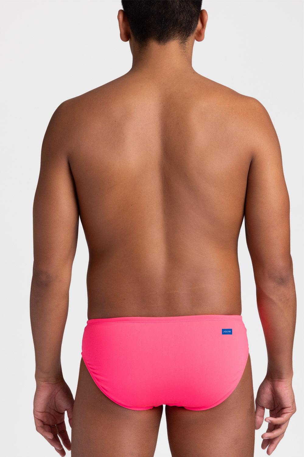 BROLYN Swim Brief - Hot Pink Male Product Image