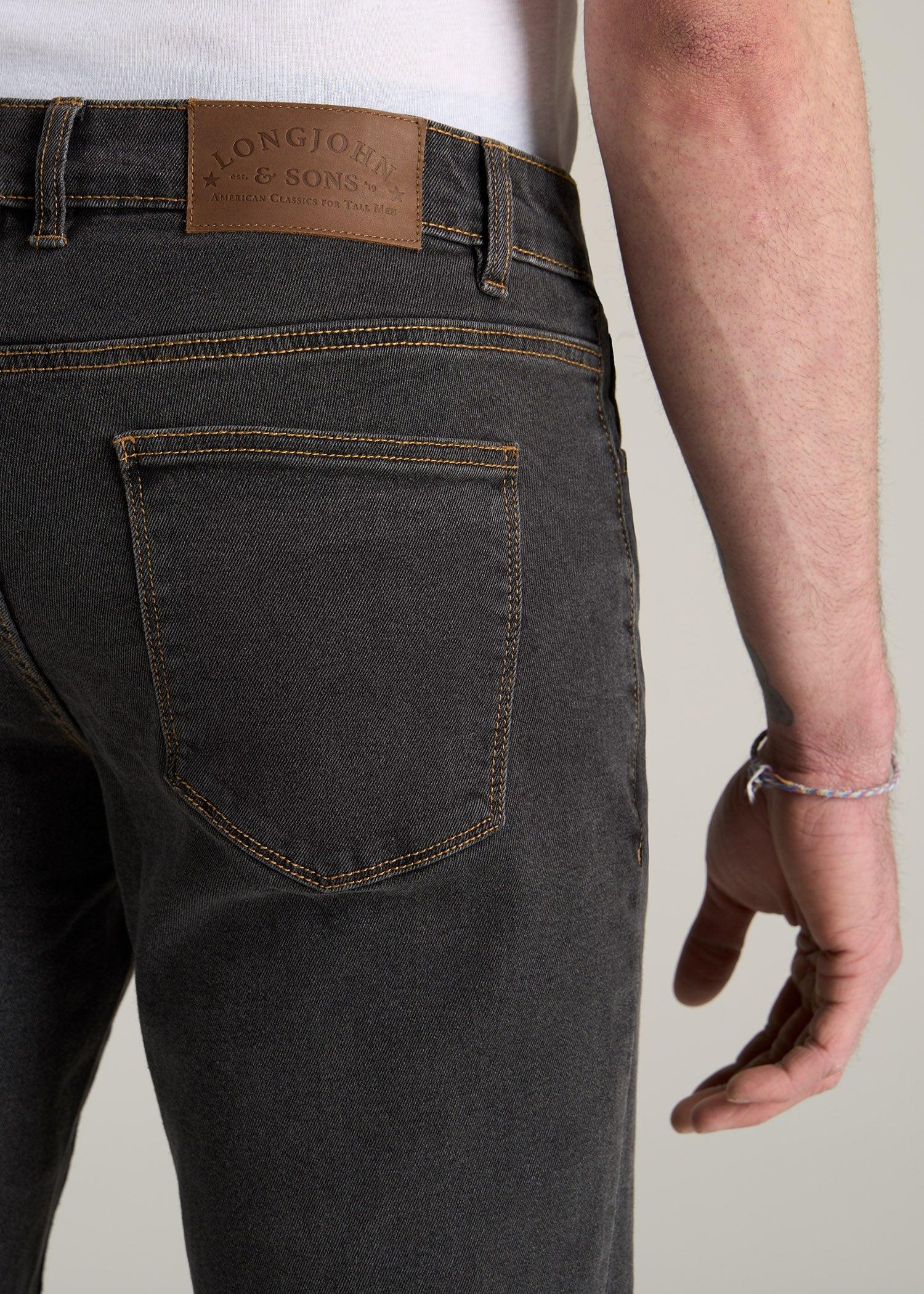 LJ&S TAPERED Jeans for Tall Men in Vintage Black Male Product Image