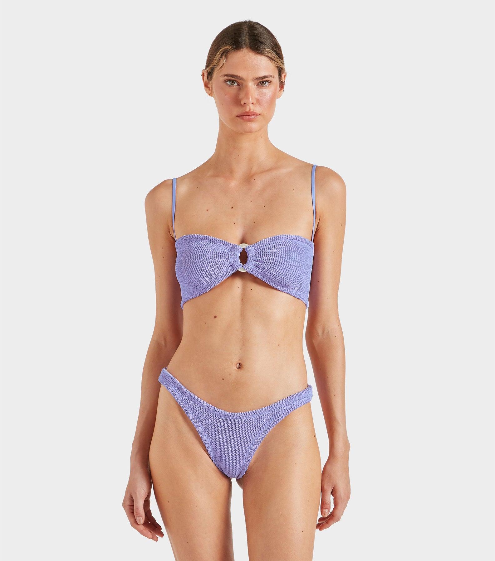 Misty Bikini With Pearly Hoop - Lilac Product Image
