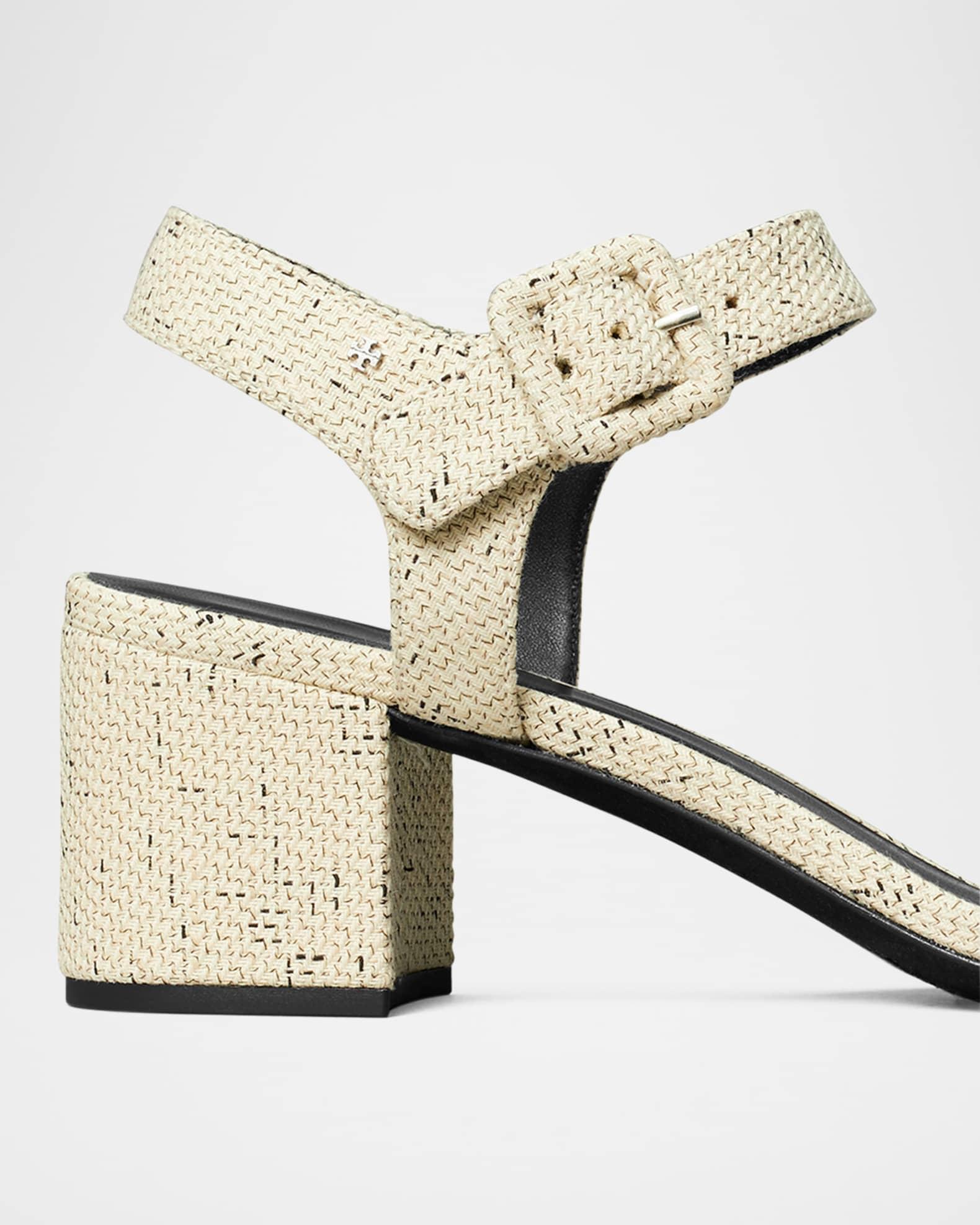 Double T City Block-Heel Sandals Product Image