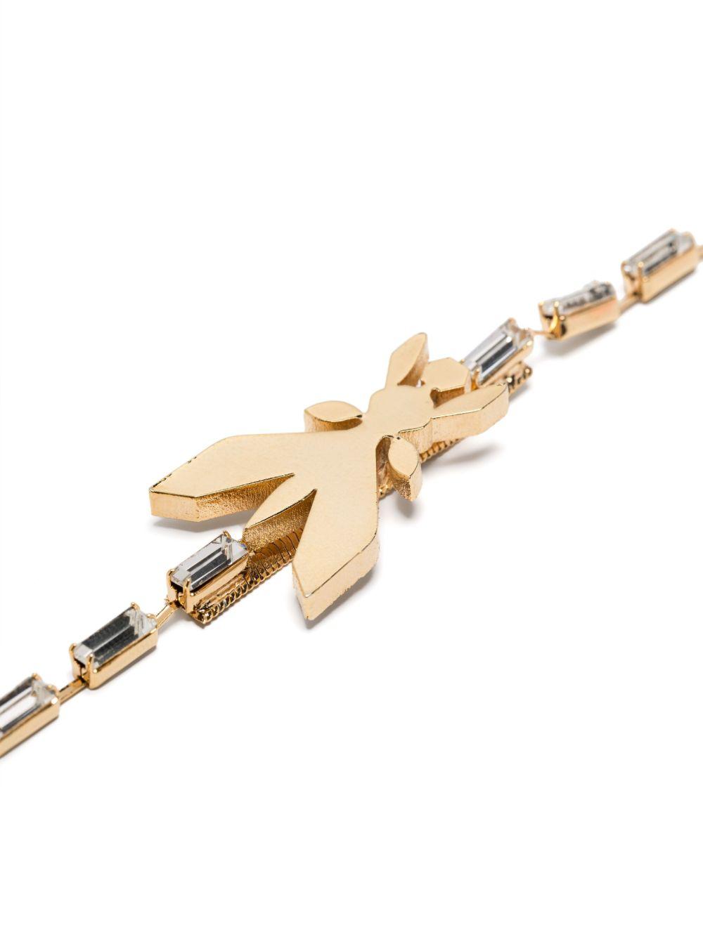 glass-crystal snake necklace Product Image